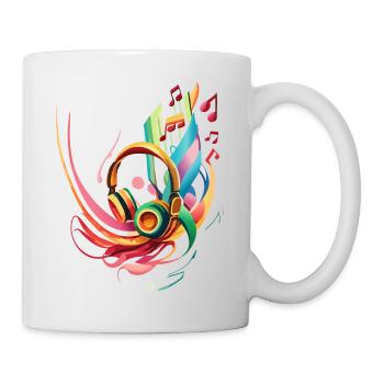 Splash Kopfhörer - Tasse - Weiß - Rechts
