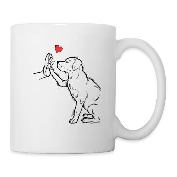Rottweiler Cute Rottweiler Love Rottweiler - Tasse - Weiß - Rechts