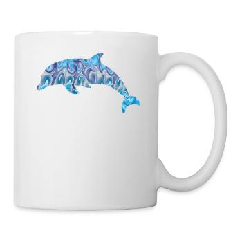 Dolphin - Tasse - Weiß - Rechts