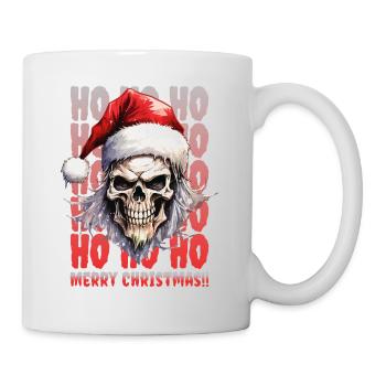 Christmas Skull Skull Horror Creepy - Mug - white - Right