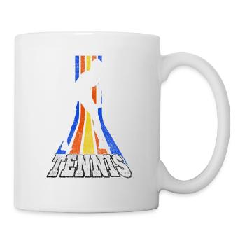 Tennis Tennis Player Woman Sport Match Club Fan - Mug - white - Right