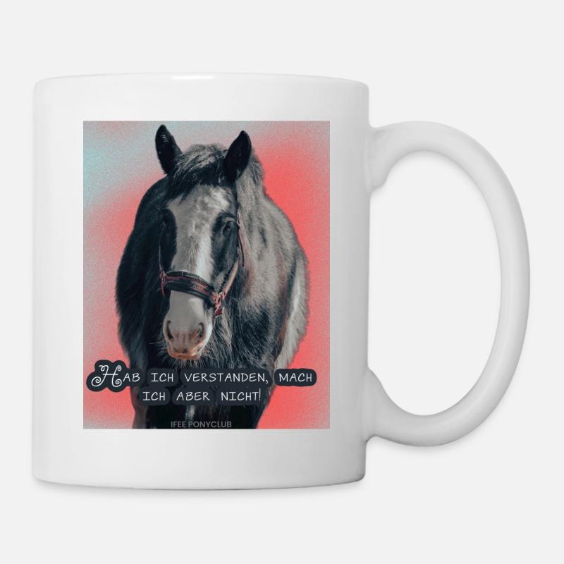 Drachi Mottoshirt - Tasse - Weiß