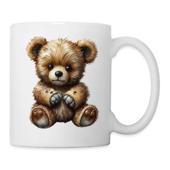 Nounours - Mug blanc - blanc - Droite