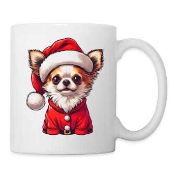 Cadeaux Chihuahua pour Noël - Mug blanc - blanc - Droite