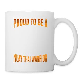 Muay Thai Boxing Muay Thai - Tasse - Weiß - Rechts