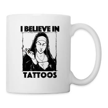 Tatoueur Tatouage Drôle - Mug blanc - blanc - Droite