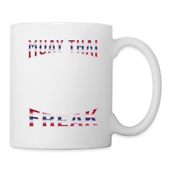 Muay Thai Boxing Muay Thai - Tasse - Weiß - Rechts