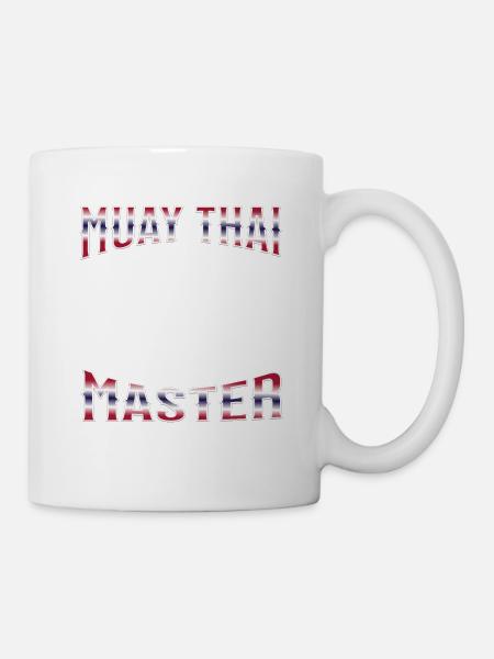 Muay Thai Boxing Muay Thai - Tasse - Weiß