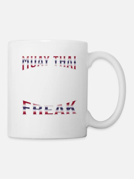 Muay Thai Boxing Muay Thai - Tasse - Weiß