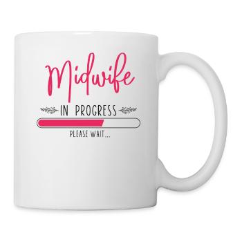 Infirmière Sage-femme Accoucheuse Étudiante - Mug blanc - blanc - Droite