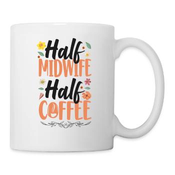 Nurse Midwife Birth Worker Coffee - Tasse - Weiß - Rechts