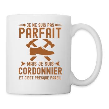 cordonnier - Mug blanc - blanc - Droite