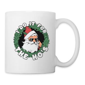 I Do It For The Ho ́s Santa Claus Santa Claus - Mug - white - Right