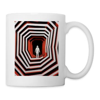Paper cut Vertigo - Mug - white - Right
