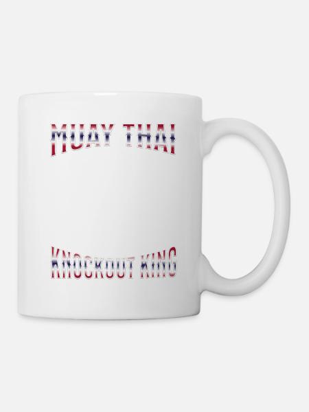 Muay Thai Boxing Muay Thai - Tasse - Weiß