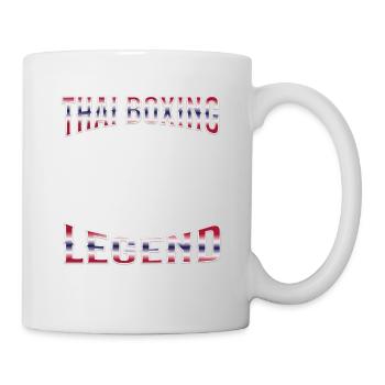 Muay Thai Boxing Muay Thai - Tasse - Weiß - Rechts