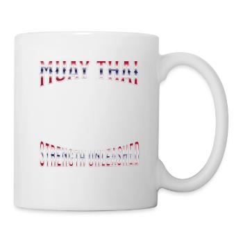 Muay Thai Boxing Muay Thai - Tasse - Weiß - Rechts