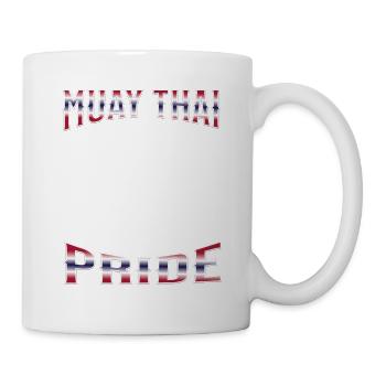 Muay Thai Boxing Muay Thai - Tasse - Weiß - Rechts