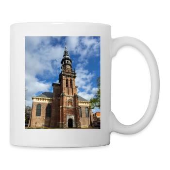 Nieuwe Kerk in Haarlem, Niederlande (Nederland) - Tasse - Weiß - Rechts