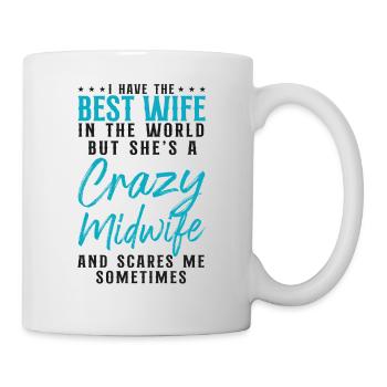 Infirmière Sage-femme Accoucheuse Femme - Mug blanc - blanc - Droite