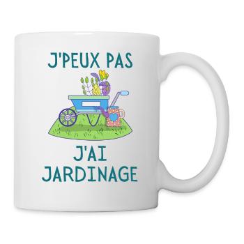 Jardinage jardin plantes - Mug blanc - blanc - Droite