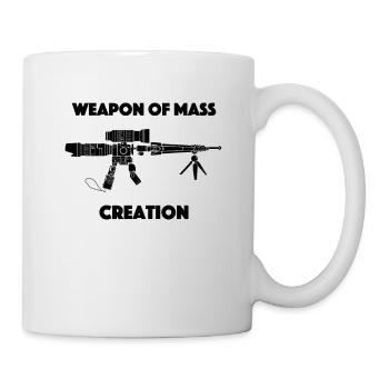 Creative Camera Weapon Truth Photographer - Tasse - Weiß - Rechts