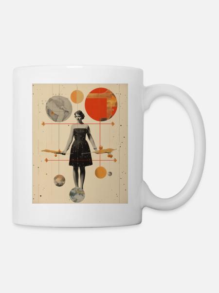 Schütze - Tasse - Weiß