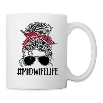 Nurse Midwife Birth Worker - Mug - white - Right