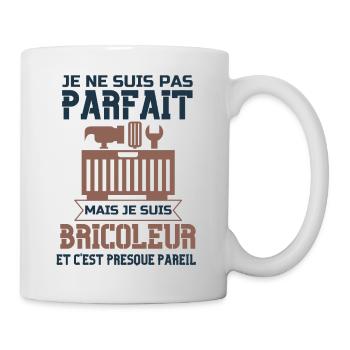 Bricoleur boîte à outils - Mug blanc - blanc - Droite