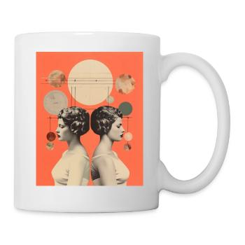 Gémeaux - Mug blanc - blanc - Droite