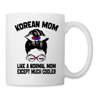 Korean Mom Like A Normal Mom Mother's Day 2024 - Mug blanc - blanc - Droite