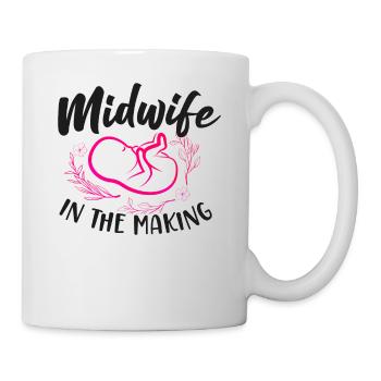 Infirmière Sage-femme Accoucheuse Étudiante - Mug blanc - blanc - Droite