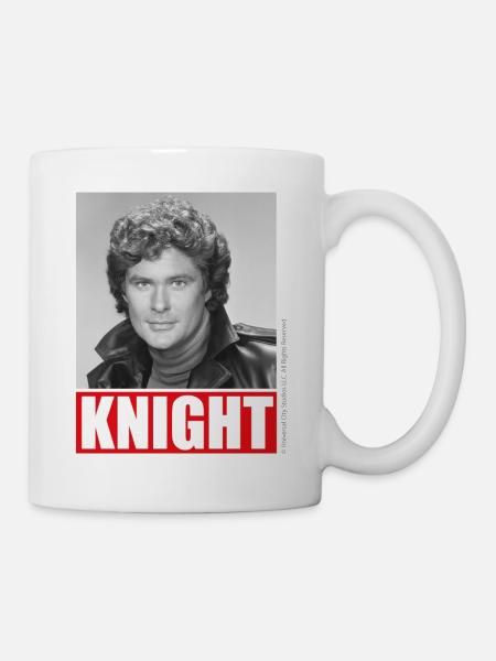 Knight Portait - Tasse - Weiß