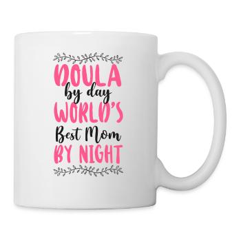 Doula Travailleuse à la naissance Doula par jour - Mug blanc - blanc - Droite