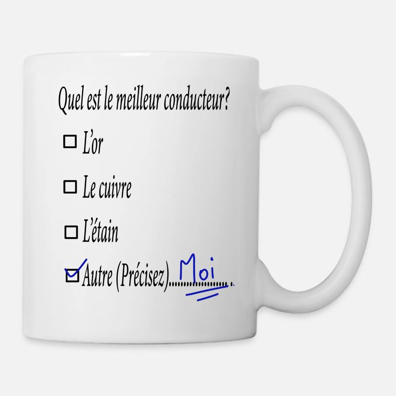 meilleur conducteur - Mug blanc - blanc