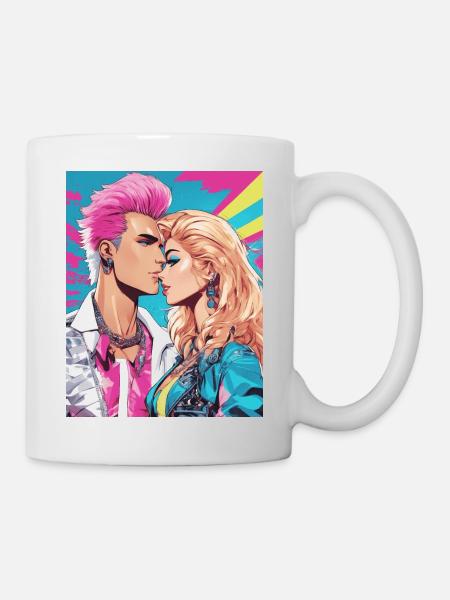80s Style - Mug - white