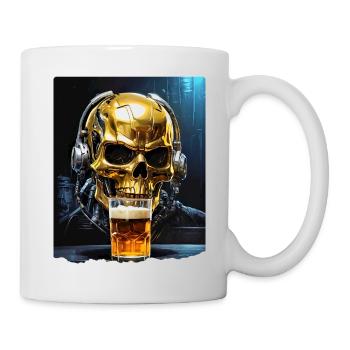 Beer Skull 0.1 - Mug - white - Right