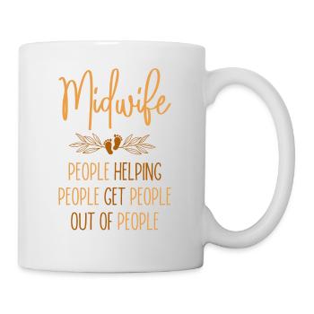 Nurse Midwife Birth Worker Midwife - Mug - white - Right