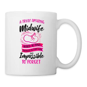 Nurse Midwife Birth Worker A Truly - Mug - white - Right
