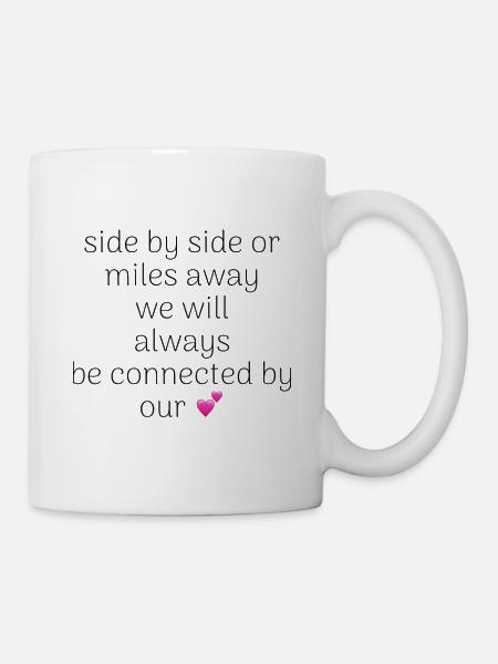 Beste Freunde - Tasse - Weiß