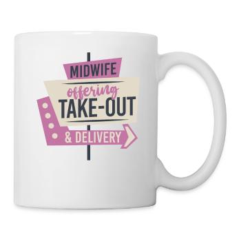 Nurse Midwife Birth Worker Midwife - Mug - white - Right