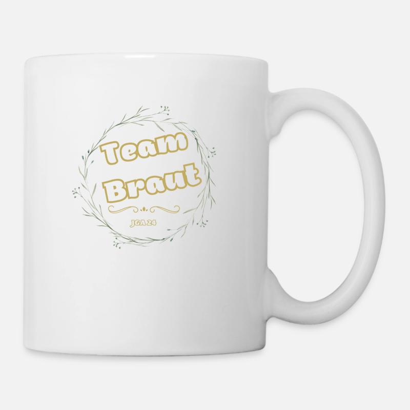 Team Braut - Tasse - Weiß