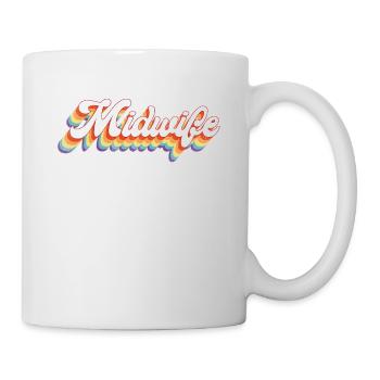 Nurse Midwife Birth Worker Retro - Tasse - Weiß - Rechts