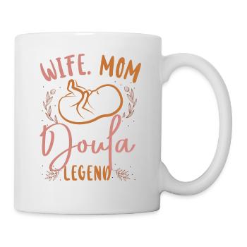 Doula accoucheuse maman femme. Maman. - Mug blanc - blanc - Droite