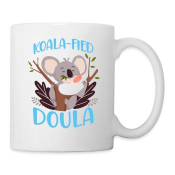 Doula accoucheuse Koala - Mug blanc - blanc - Droite