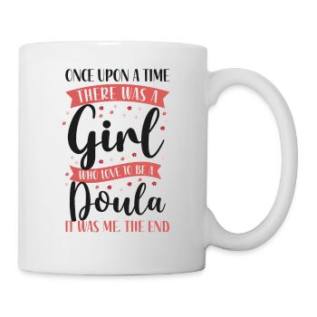 Doula Birth Worker Once Upon A - Mug - white - Right