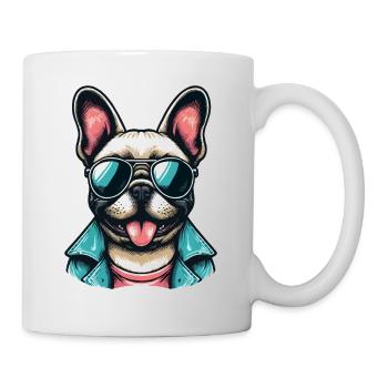 Stylish Frenchie - Mug - white - Right
