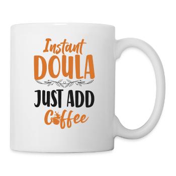 Doula Birth Worker Café Instantané - Mug blanc - blanc - Droite