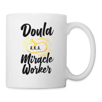 Doula accoucheuse Doula A.K.A. - Mug blanc - blanc - Droite