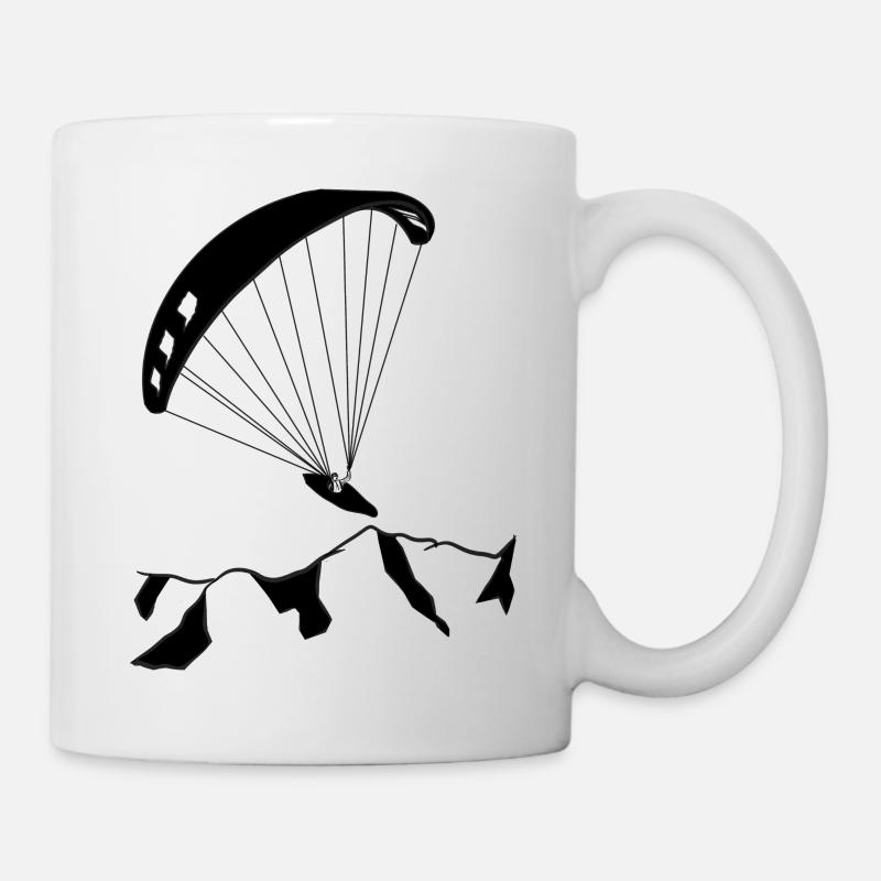 Parapente - Mug blanc - blanc